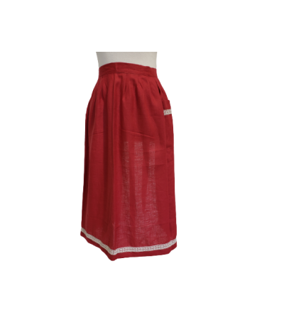 Delantal Denboraldi Rojo